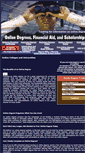 Mobile Screenshot of online-degrees-and-scholarships.com